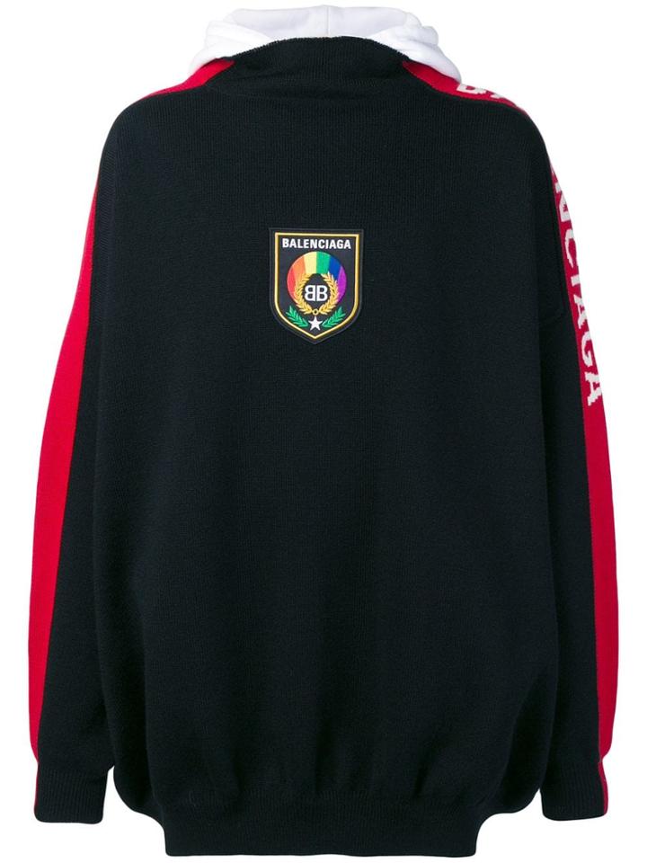 Balenciaga L/s Hoodie - Black