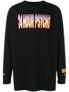 Heron Preston 24 Hour Psyco Sweatshirt - Black