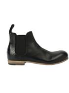 Marsèll Chelsea Boots, Men's, Size: 42, Black, Cotton/calf Leather/horse Leather