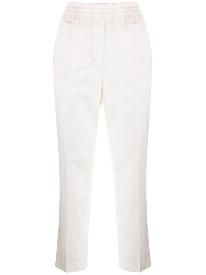 Theory Slim Trousers - White