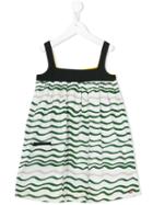 Rykiel Enfant Striped Dress, Girl's, Size: 8 Yrs, White