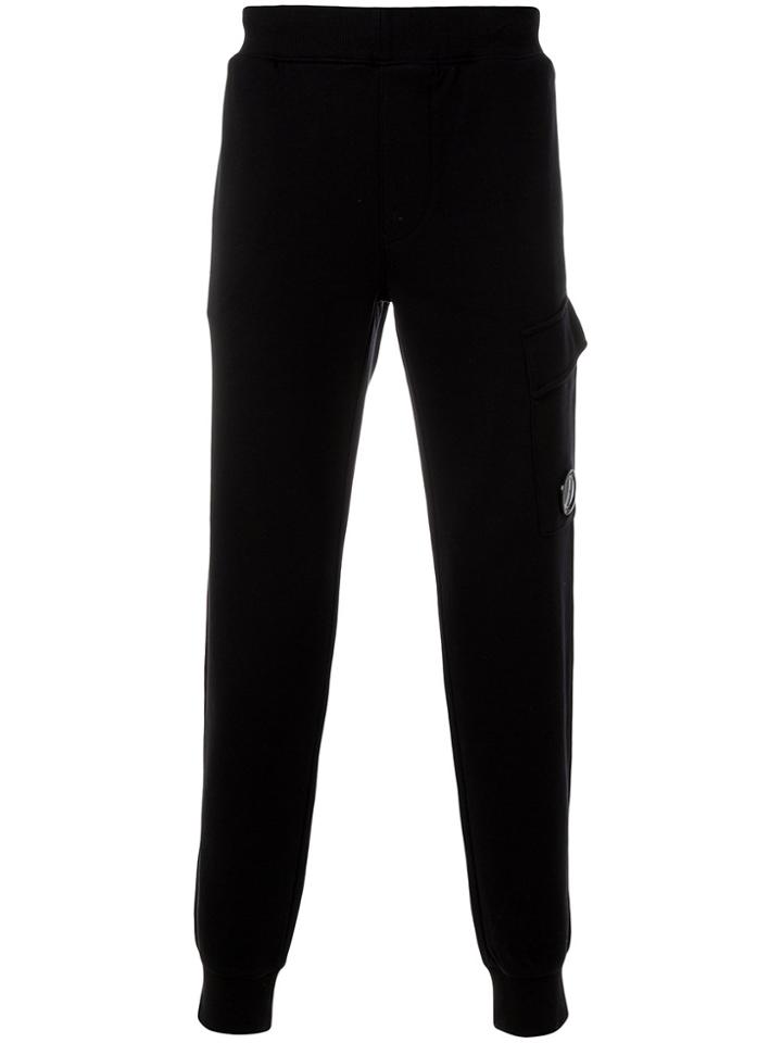 Cp Company Pocket Detailed Track Pants - Black