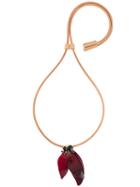Marni Petal Pendant Necklace, Women's, Red