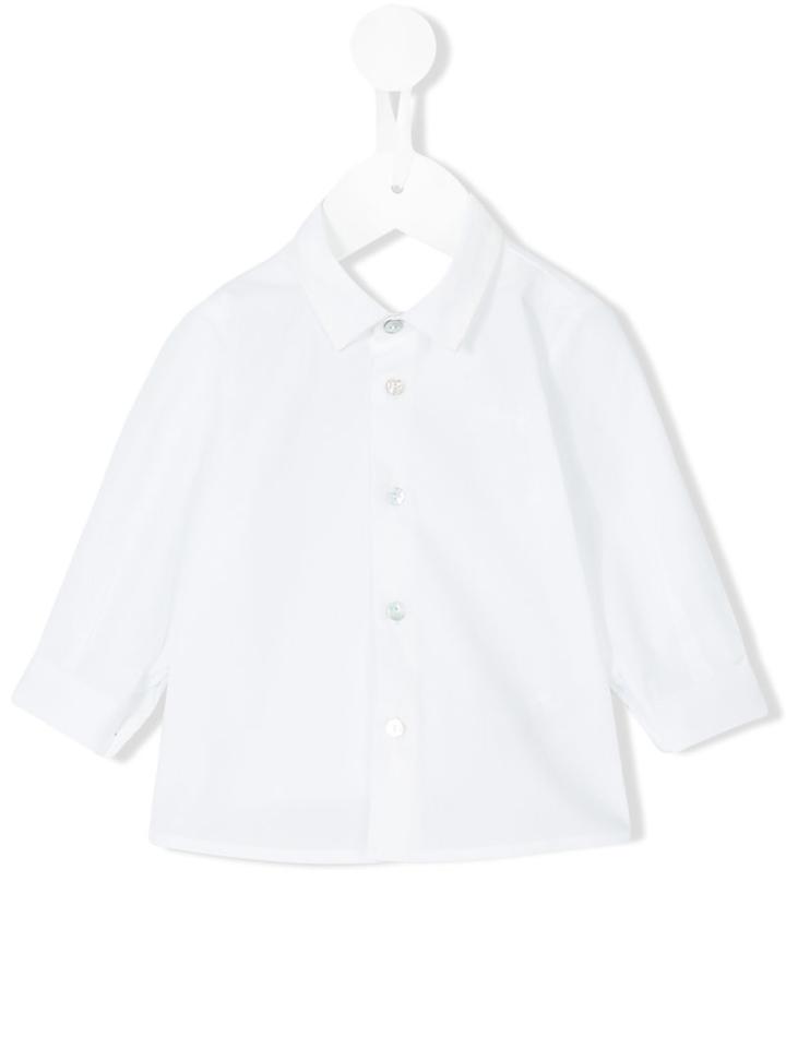 Il Gufo - Classic Buttoned Shirt - Kids - Silk/cotton/spandex/elastane - 12 Mth, Toddler Boy's, White