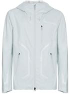 Descente Allterrain White Streamline Active Shell Jacket - Blue