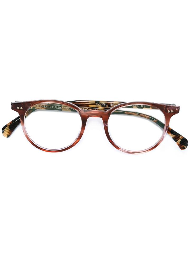 Oliver Peoples 'delray' Glasses - Red