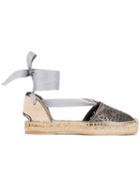 Oscar De La Renta Ankle Tie Espadrilles