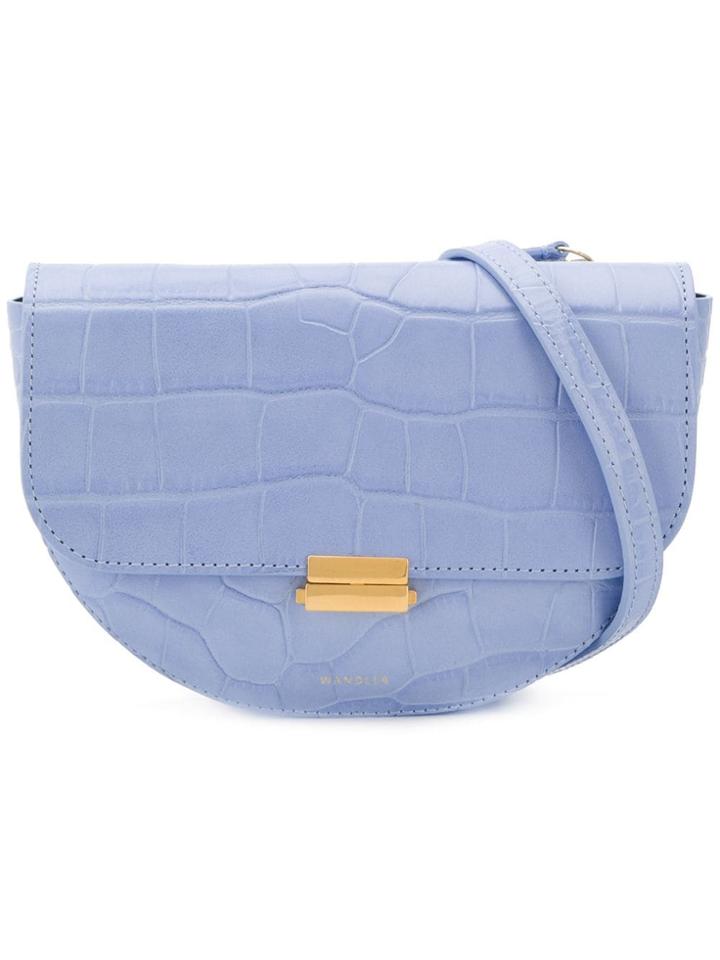 Wandler Anna Big Buckle Bag - Blue
