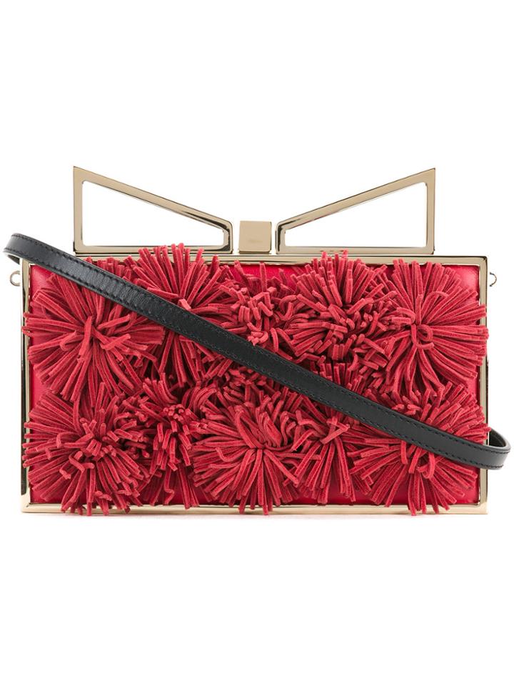Sara Battaglia Roxy Clutch - Red