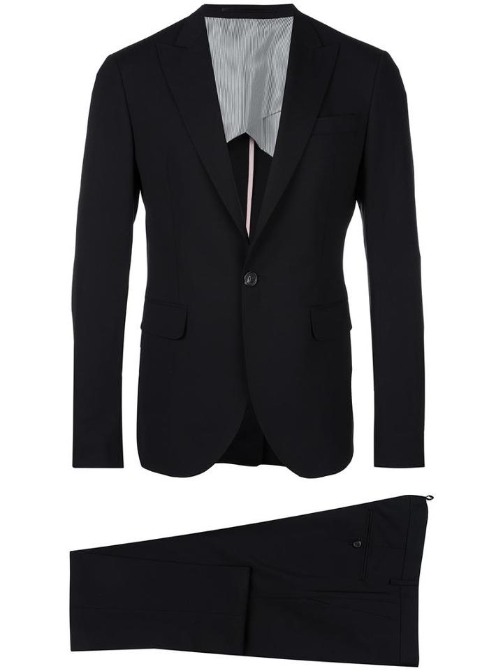 Dsquared2 - Tokyo Two-piece Suit - Men - Cotton/polyester/spandex/elastane/virgin Wool - 54, Black, Cotton/polyester/spandex/elastane/virgin Wool