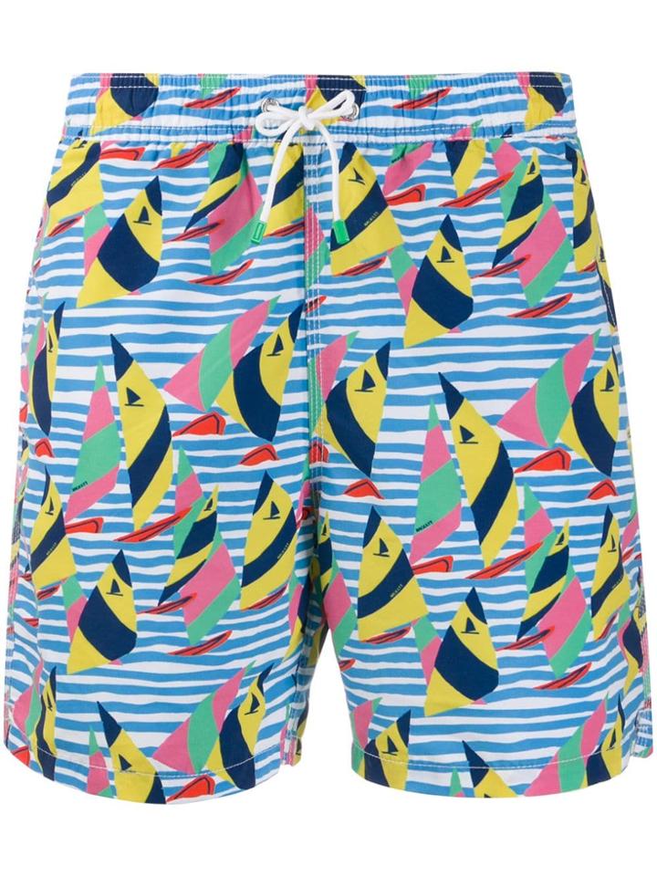Hackett Boat Race Swim Shorts - Blue