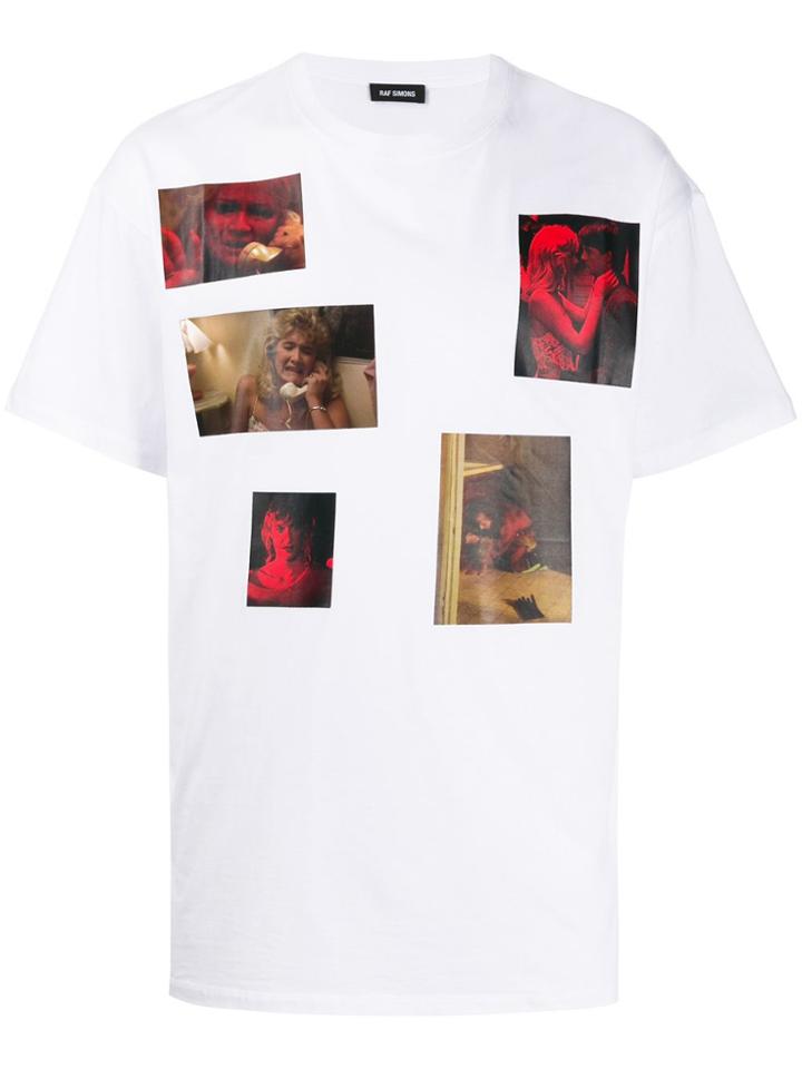 Raf Simons Twin Peaks Print T-shirt - White