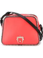 Paula Cademartori Didi Shoulder Bag, Women's, Yellow/orange, Calf Leather/metal Other