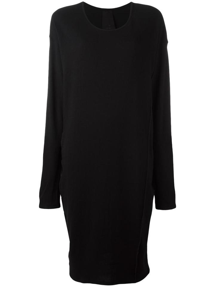 Pal Offner Exposed Seam Knit Dress, Women's, Size: 4, Black, Polyamide/viscose/angora/wool
