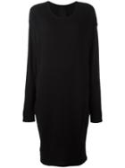 Pal Offner Exposed Seam Knit Dress, Women's, Size: 4, Black, Polyamide/viscose/angora/wool