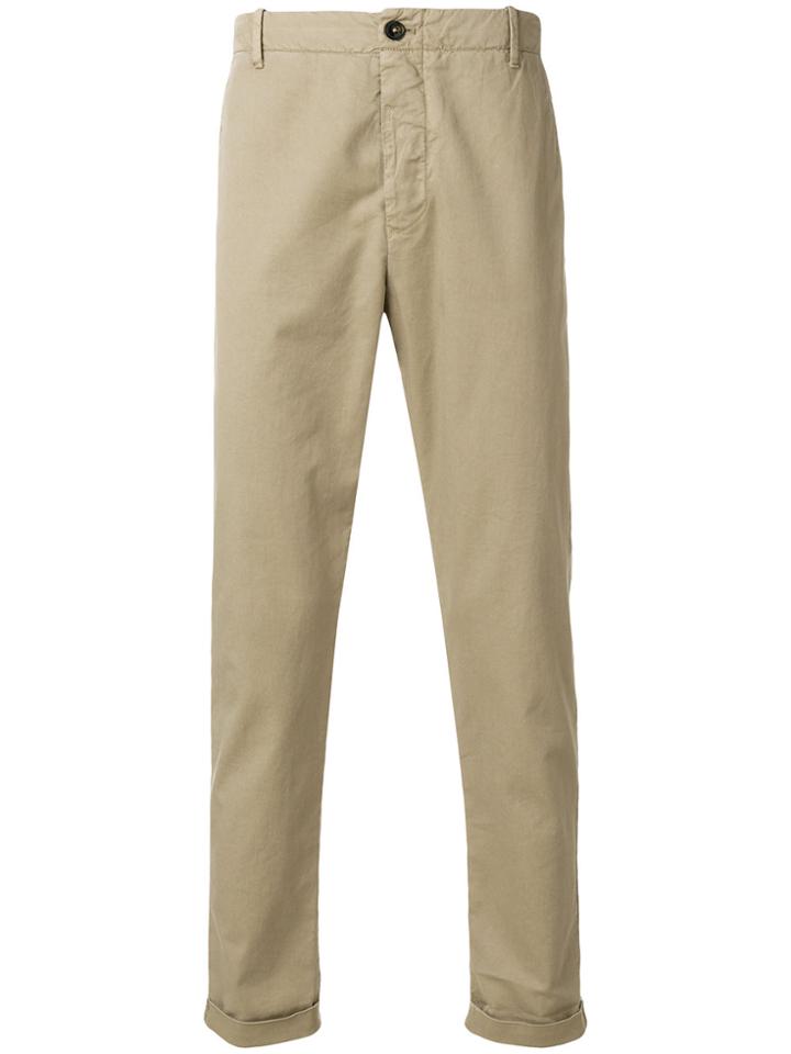 Closed Roll-up Hem Chinos - Nude & Neutrals