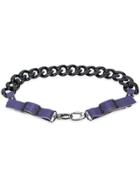 Barbara Bologna Chain And Buckle Belt - Black