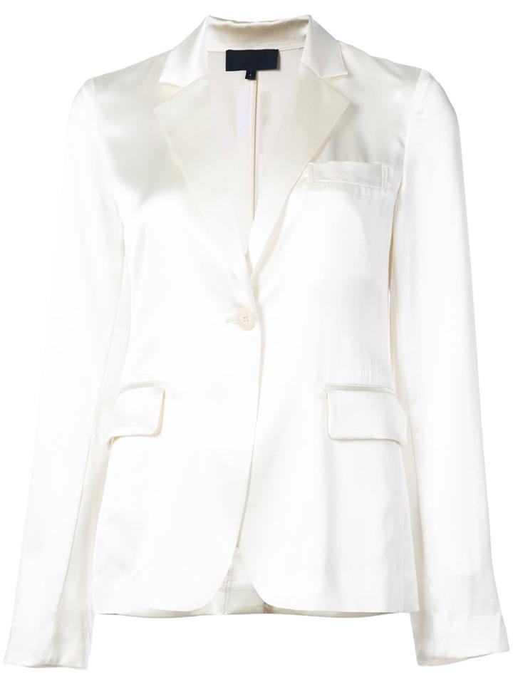 Nili Lotan Classic Blazer - White