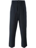 Uma Wang 'osaka' Trousers, Men's, Size: Large, Blue, Cotton/virgin Wool