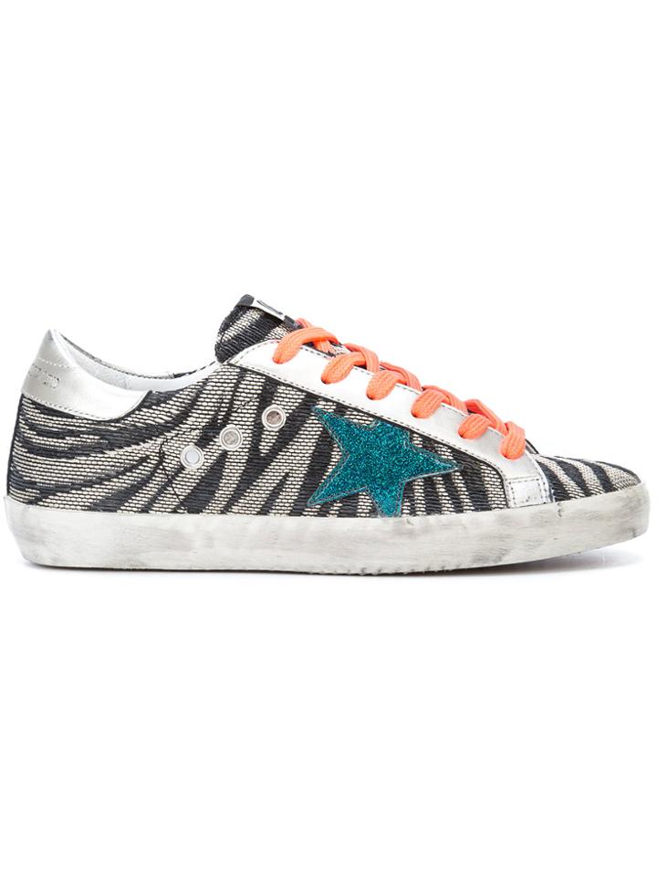Golden Goose Deluxe Brand Superstar Distressed Leather Sneakers -
