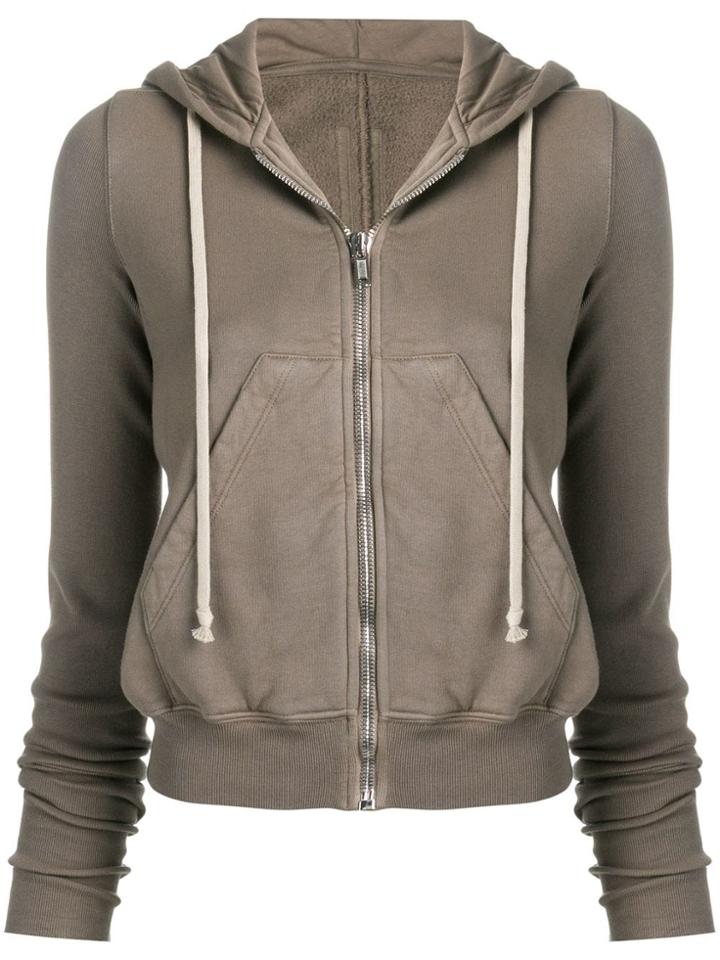 Rick Owens Drkshdw Dust Grey Hoodie - Neutrals