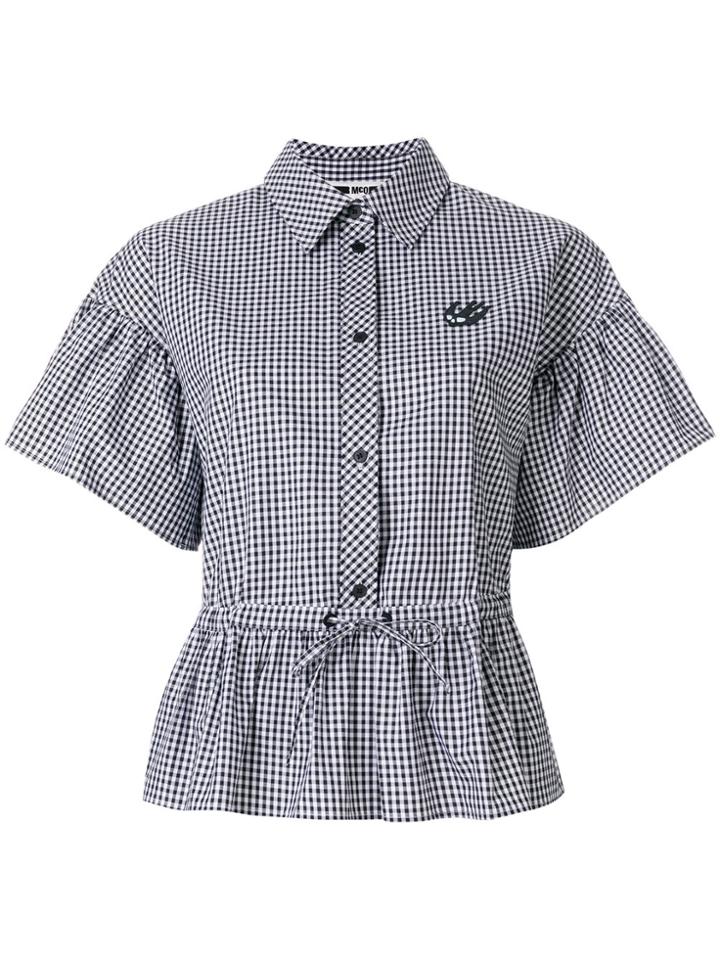 Mcq Alexander Mcqueen Bubble Sleeve Shirt - Black