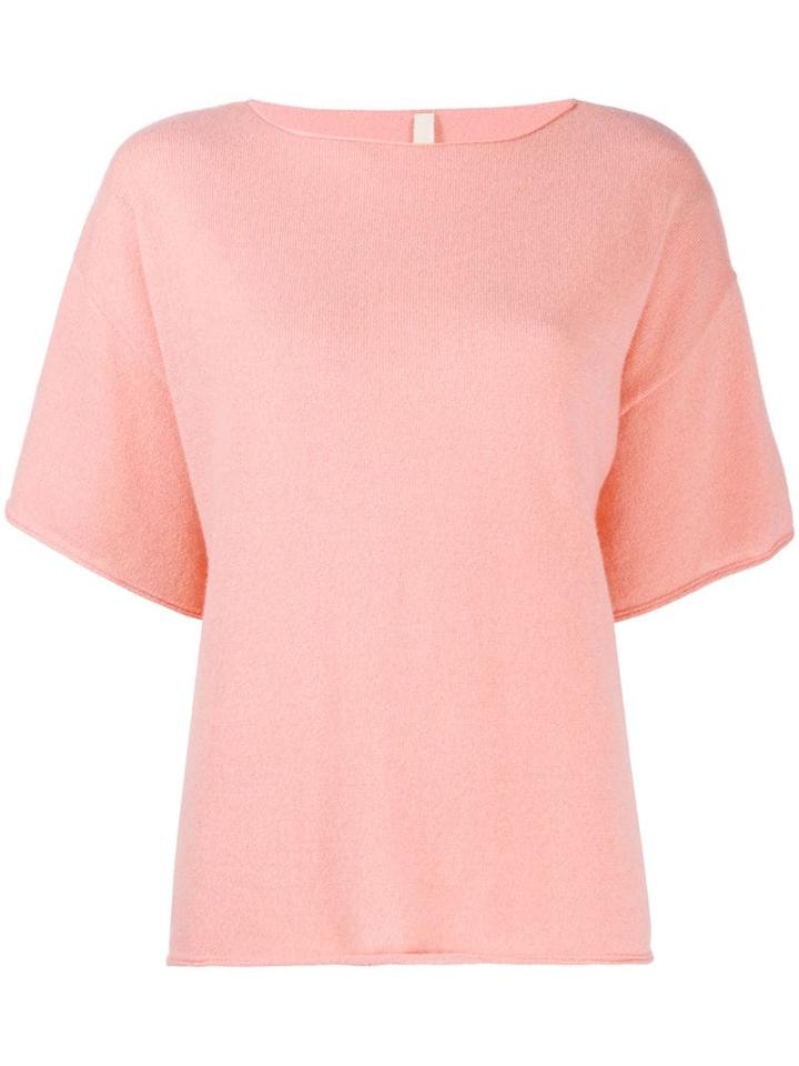 Extreme Cashmere Nº40 Knitted T-shirt - Pink