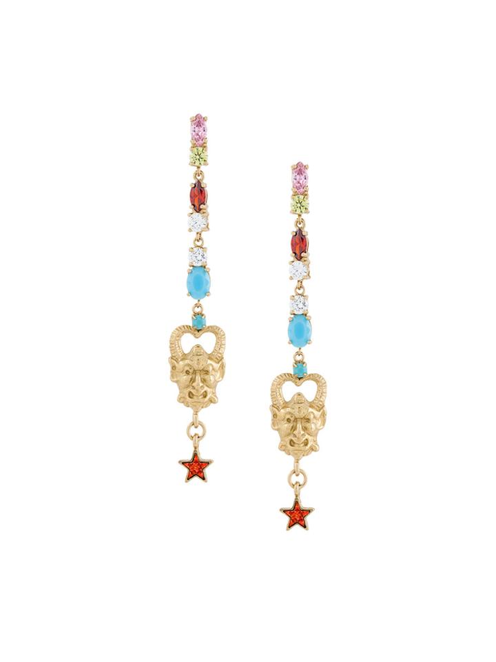 Iosselliani Puro Satyr Earrings - Multicolour