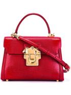 Dolce & Gabbana 'lucia' Tote, Women's, Red, Leather
