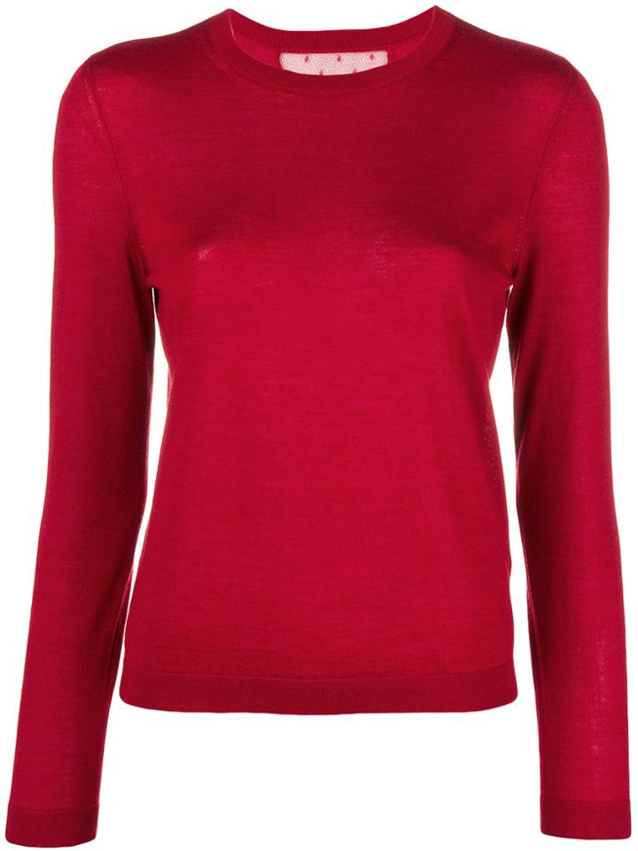 Red Valentino Loose Fit Sweater