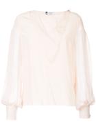 Lanvin Delicate Blouse - Pink & Purple