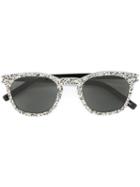 Saint Laurent Eyewear - 'sl 28' Sunglasses - Unisex - Acetate - One Size, Grey, Acetate