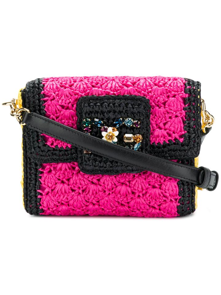 Dolce & Gabbana Dg Millennials Small Crossbody Bag - Pink & Purple
