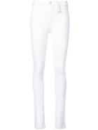 Thomas Wylde Lavender High-waisted Jeans - White