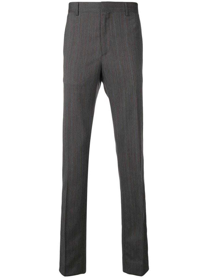 Calvin Klein 205w39nyc Side Striped Tailored Trousers - Grey
