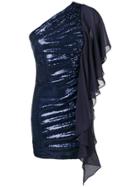 Just Cavalli One-shoulder Sequinned Dress - Blue