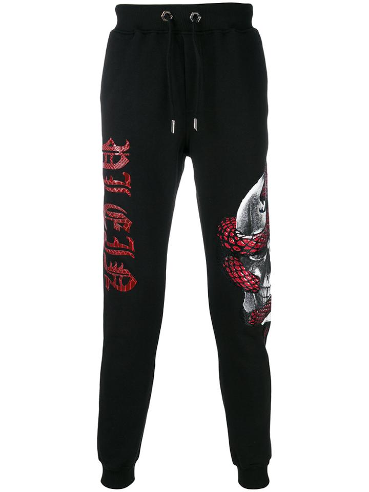Philipp Plein Motivation Joggers - Black
