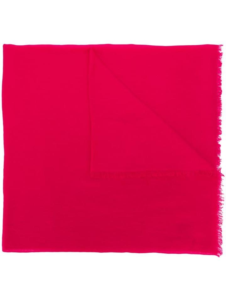 Isabel Marant Frayed Oversized Scarf - Pink