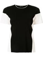 Anteprima Colour Block T-shirt - Black
