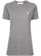 Rodarte Embroidered Heart T-shirt - Grey