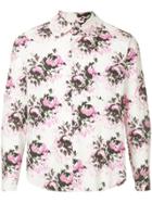 Comme Des Garçons Vintage Flower Print Shirt - White
