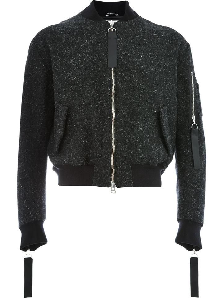 Matthew Miller Back Pocket Bomber Jacket - Black