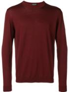 Roberto Collina Crew Neck Sweater - Red