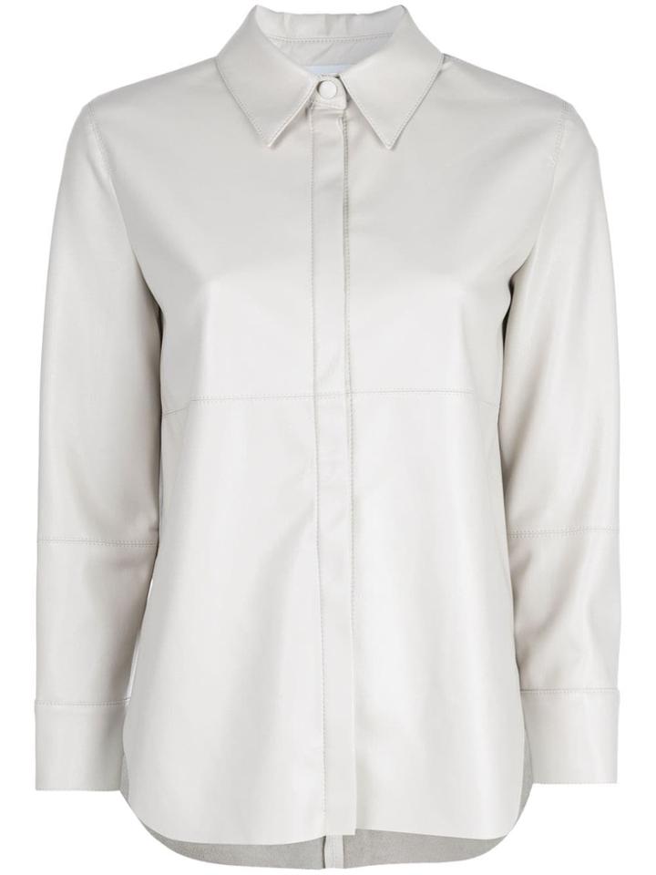 Nanushka Minimal Shirt - Neutrals