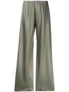 The Row Wide-leg Trousers - Green