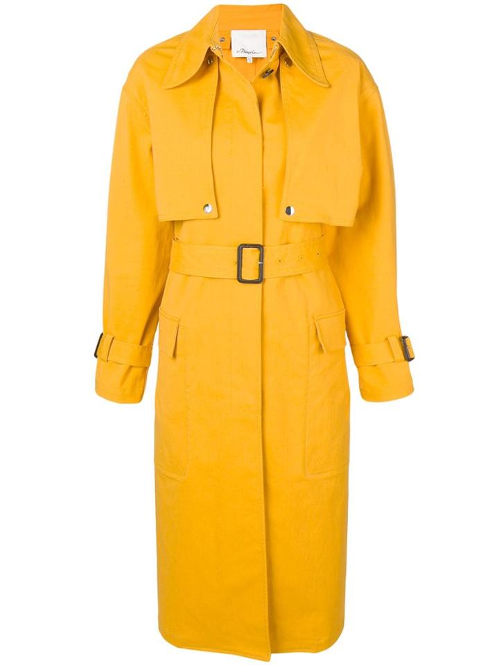 3.1 Phillip Lim Belted Trench Coat - Yellow