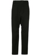 Makavelic Drop-crotch Trousers - Black