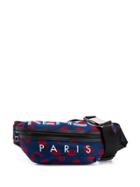 Kenzo Rose Logo Belt Bag - Blue