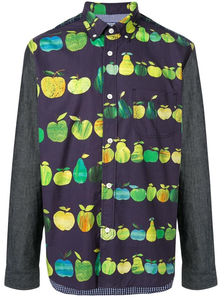 Junya Watanabe Man Mixed Print Shirt - Multicolour