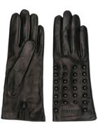 Prada Studded Gloves - Black